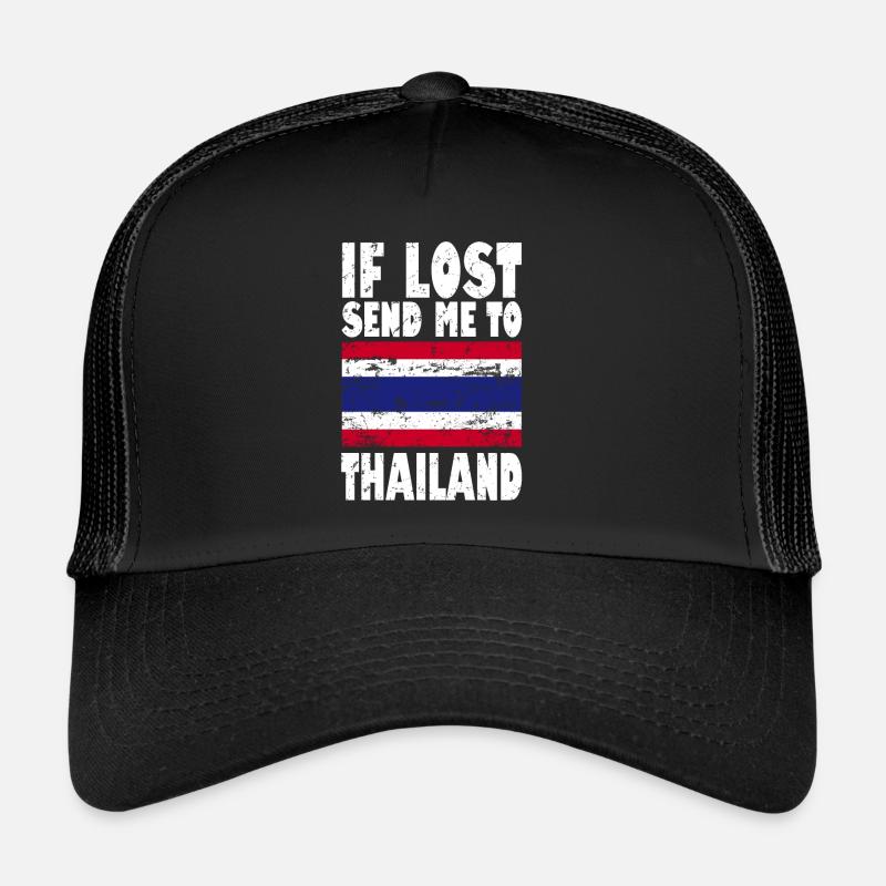 Drapeau de la Thaïlande Casquette trucker 