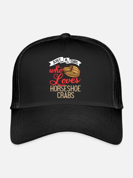 Horseshoe crab Horseshoe crab Moluccan crabs - Trucker Cap - black/black - Front