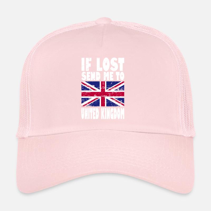 UK Flagge Spruch Trucker Cap