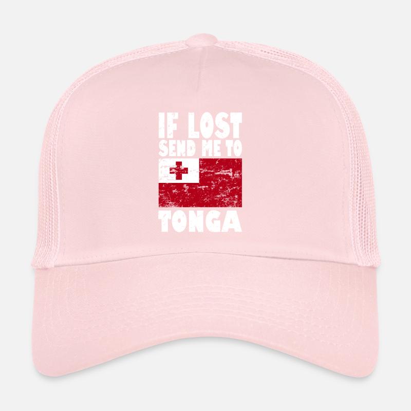 Tonga Flagge Spruch Trucker Cap