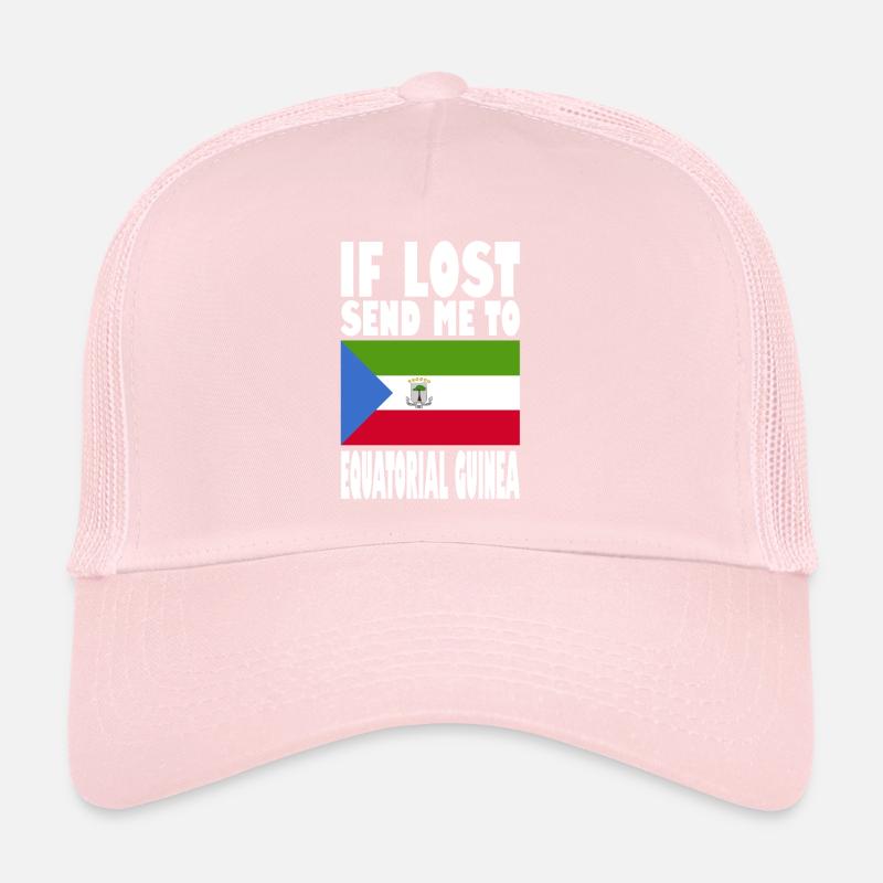 Drapeau de la Guinée équatoriale Casquette trucker 