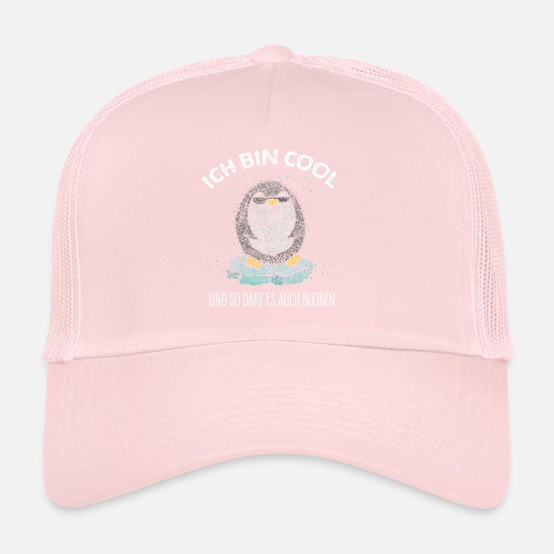 Cooler Pinguin Antarktis Eisscholle Pinguinfan Trucker Cap