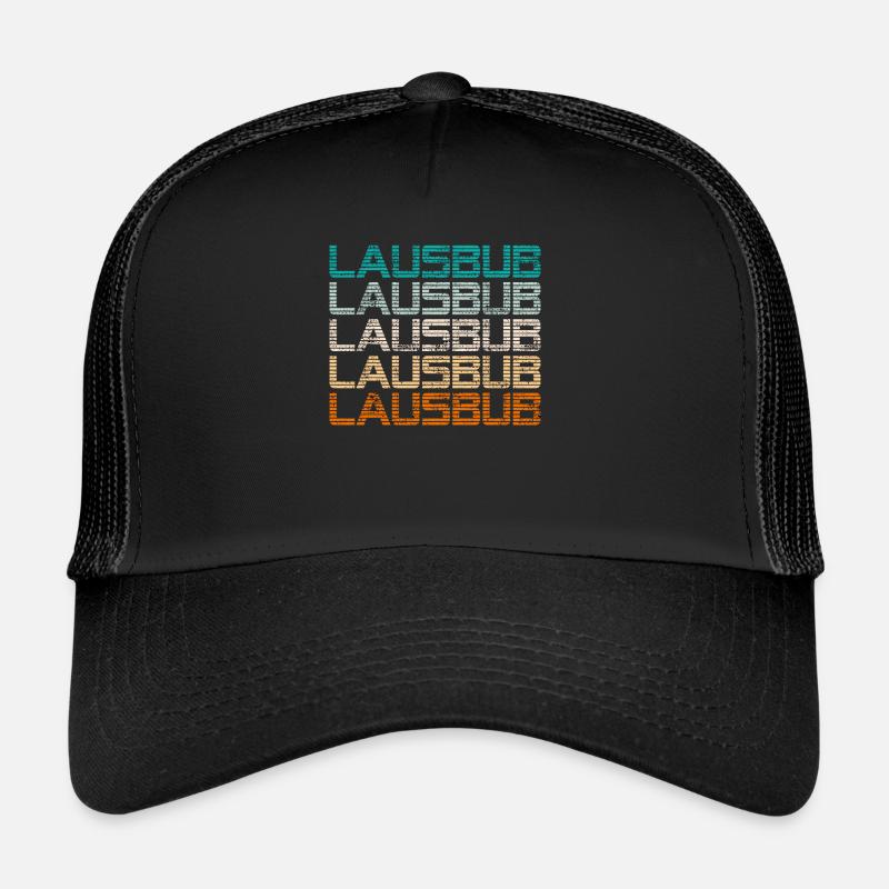 Vintage Lausbube Trachtenshirt Lausbub Trucker Cap