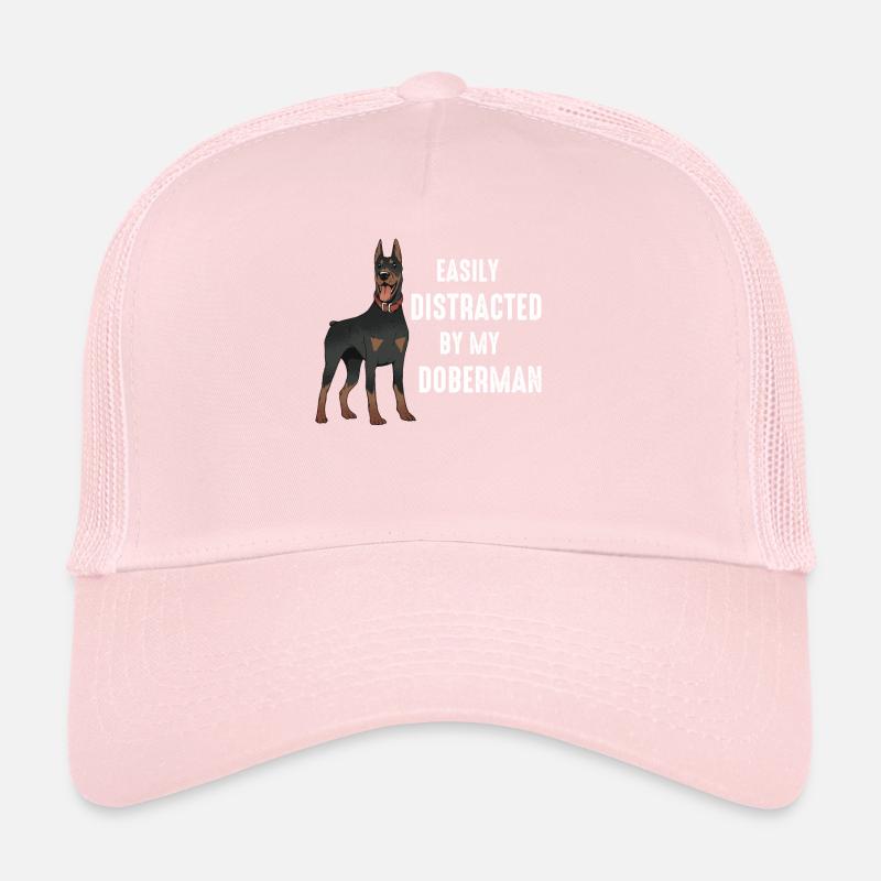 Doberman Pinscher Dog Trucker Cap