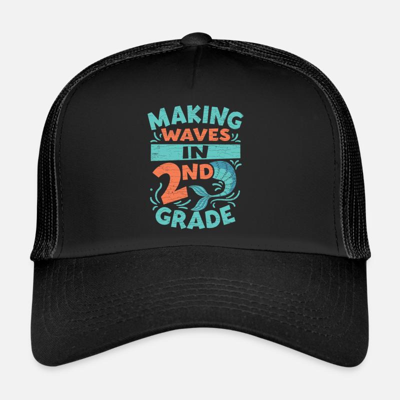 Schulkind Mädchen Geschenk 2. Klasse Trucker Cap