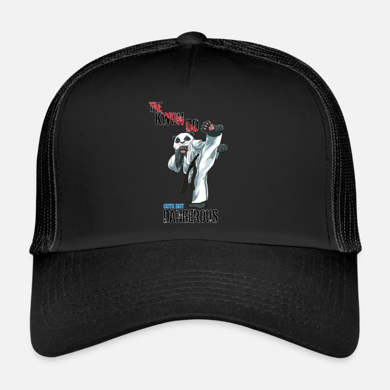 Taekwondo TKD Kampfsport Panda Trucker Cap