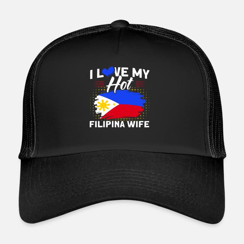 Philippines Drapeau philippin Casquette trucker 