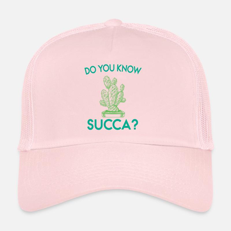 Connaître succa Green Plant Cactus Lovers Casquette trucker 