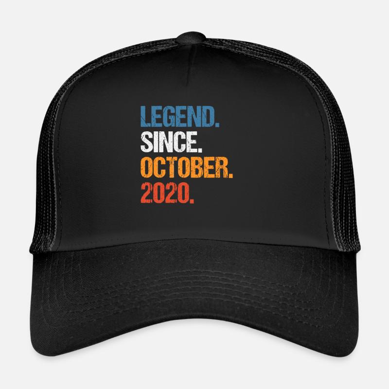 Legend Since Oktober 2020 Geburtstag Trucker Cap