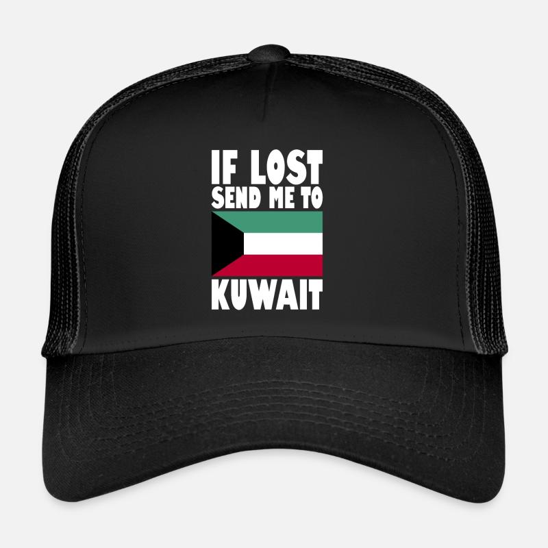 Drapeau du Koweït Casquette trucker 