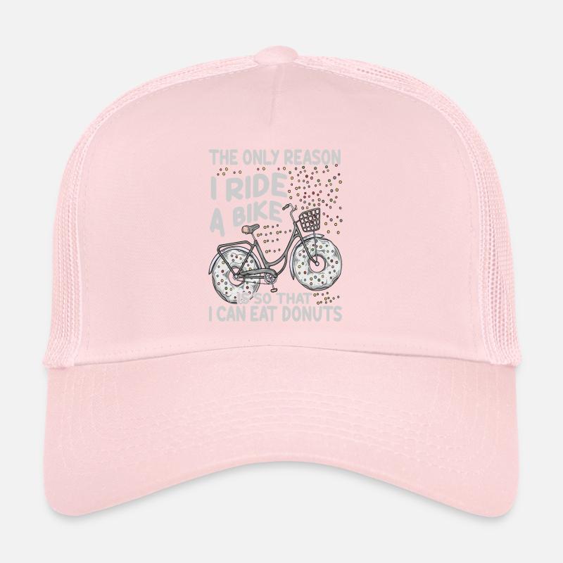 The Only Reason I Ride A Bike Is So That I Can Eat Trucker Cap