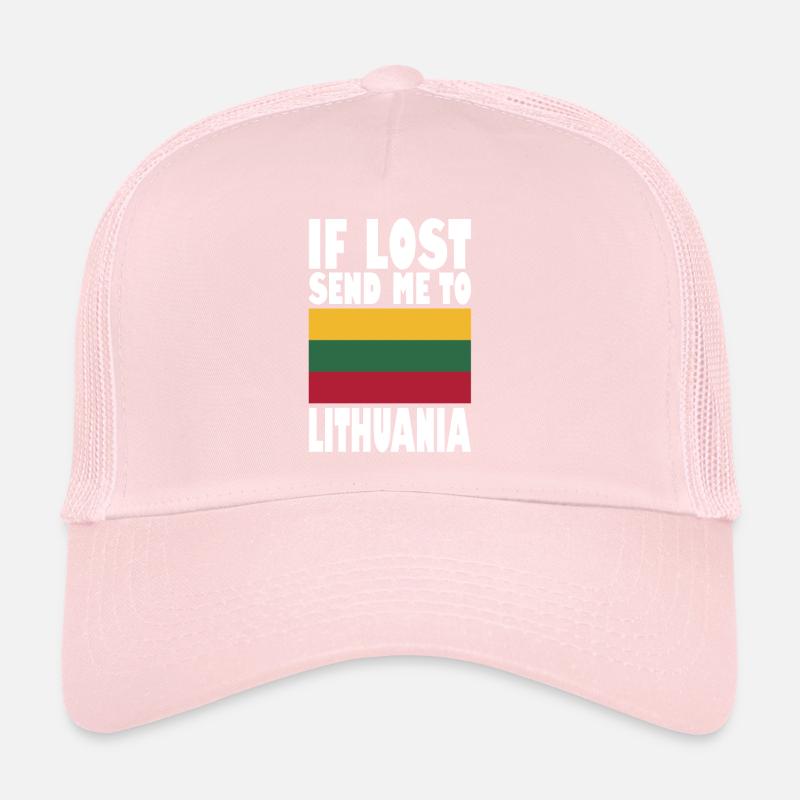 Lithuania Flag Saying Trucker Cap