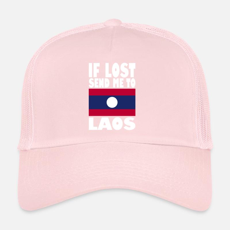 Drapeau du Laos Casquette trucker 