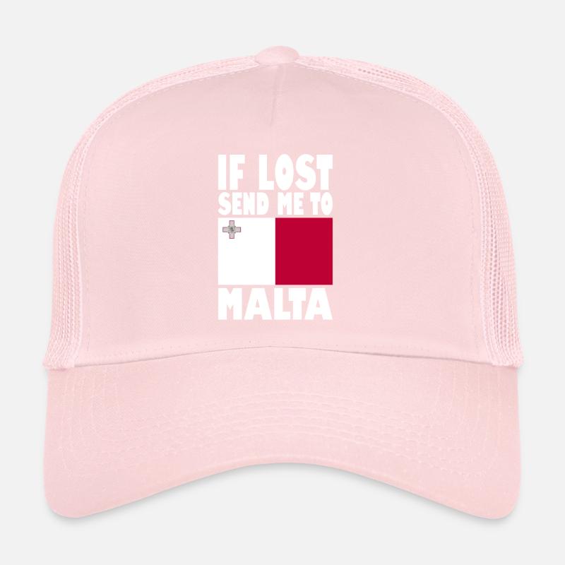 Drapeau de Malte Casquette trucker 