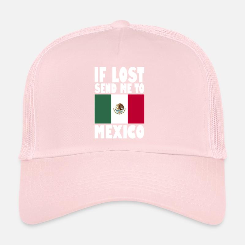 Drapeau du Mexique Casquette trucker 