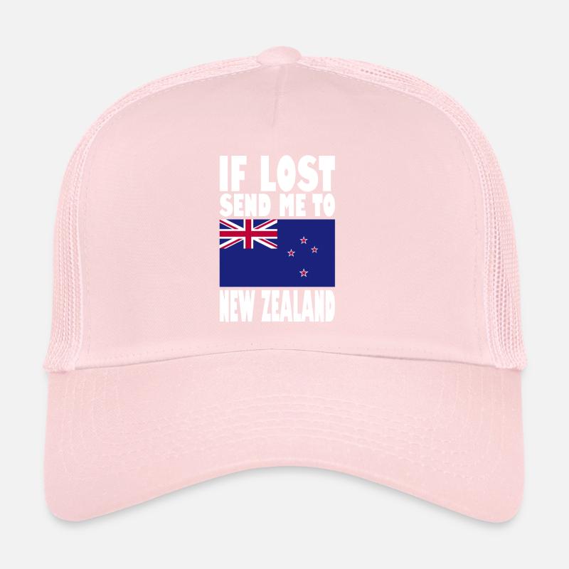 Drapeau néo-zélandais Casquette trucker 