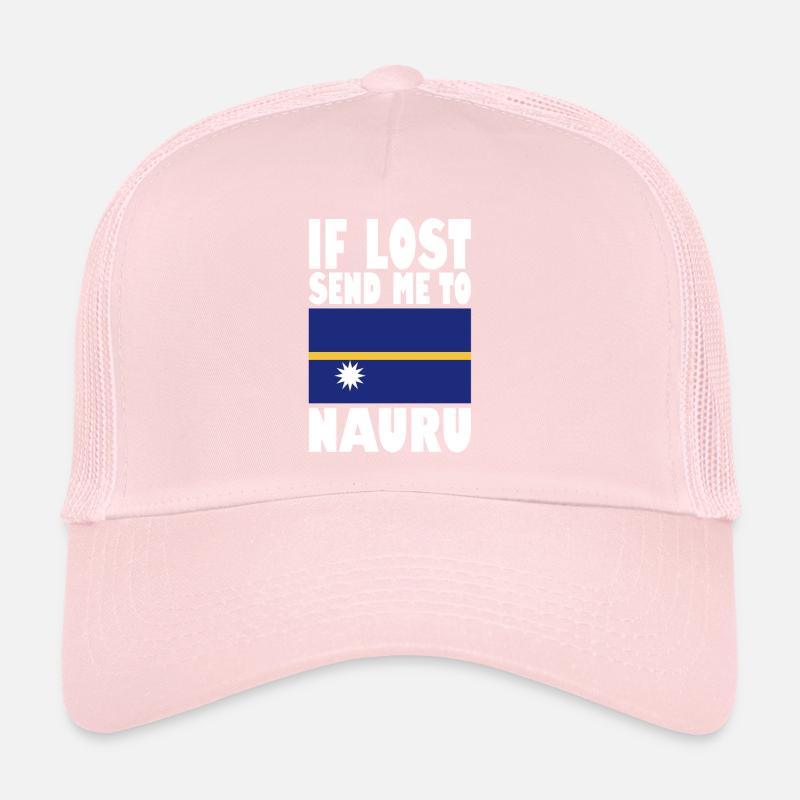 Nauru Flagge Spruch Trucker Cap