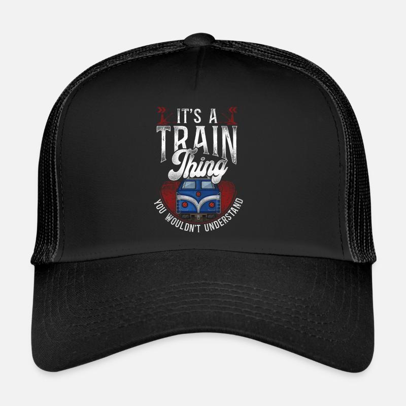 Freight Diesel Train Driver Trucker Cap