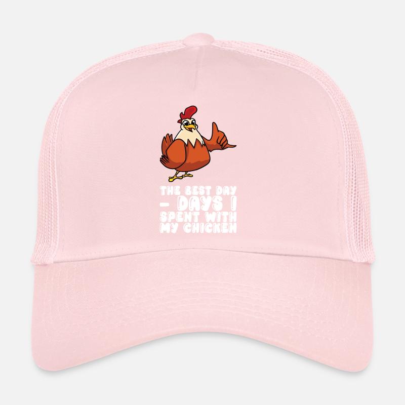 Jours que j’ai passés avec mon poulet Casquette trucker 