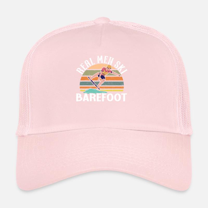 Waterskiing Water Skiing Surface Water Sport Waves Trucker Cap
