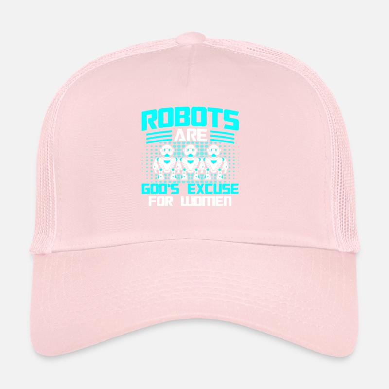 Robot Robotics Engineer Costume Robot Trucker Cap
