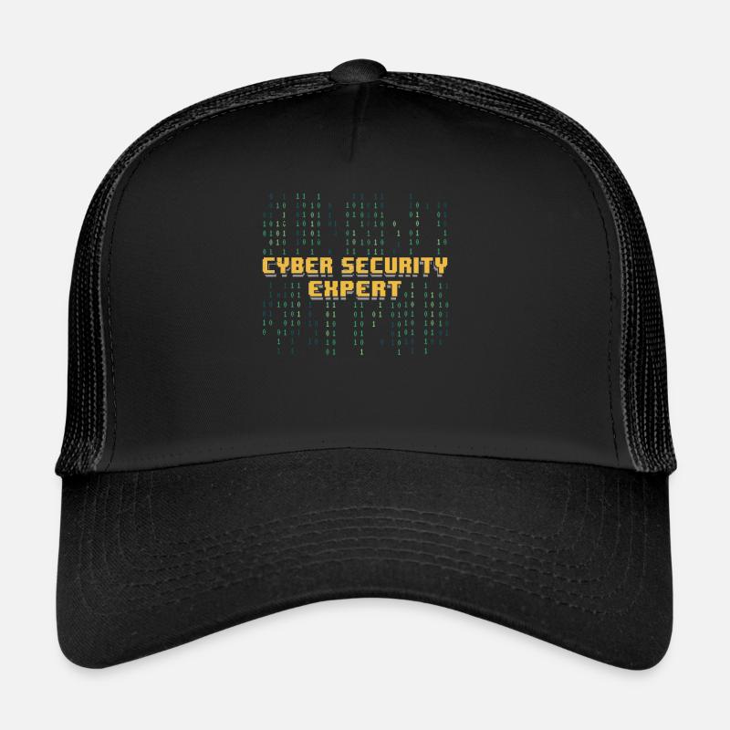 Cybersecurity Expert Hacker Cybersecurity Trucker Cap