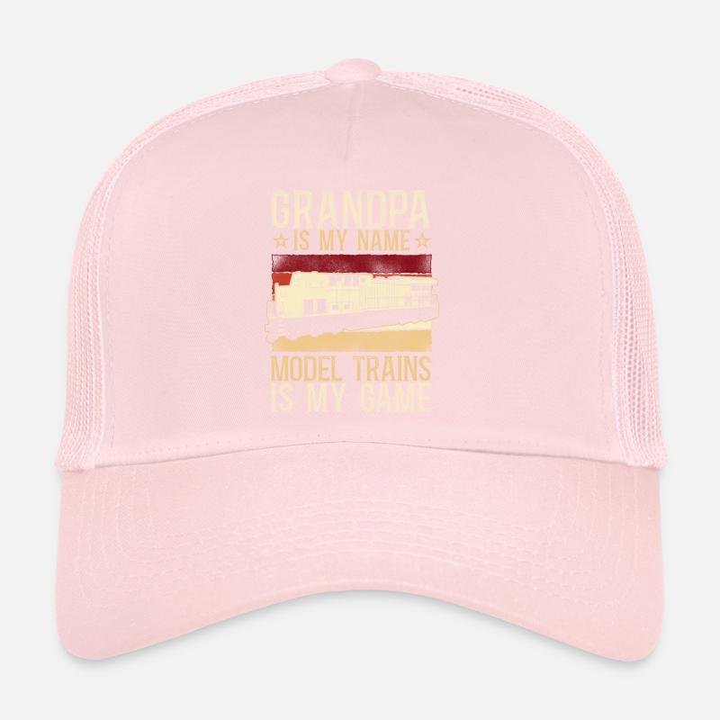 Conducteur de train diesel de marchandises Casquette trucker 
