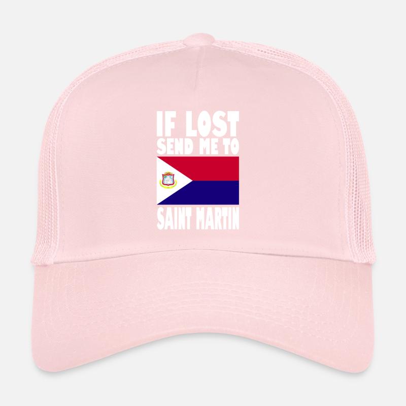 Drapeau Saint-Martin Casquette trucker 