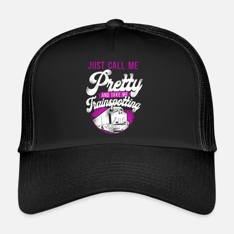 Freight Diesel Train Driver Trucker Cap