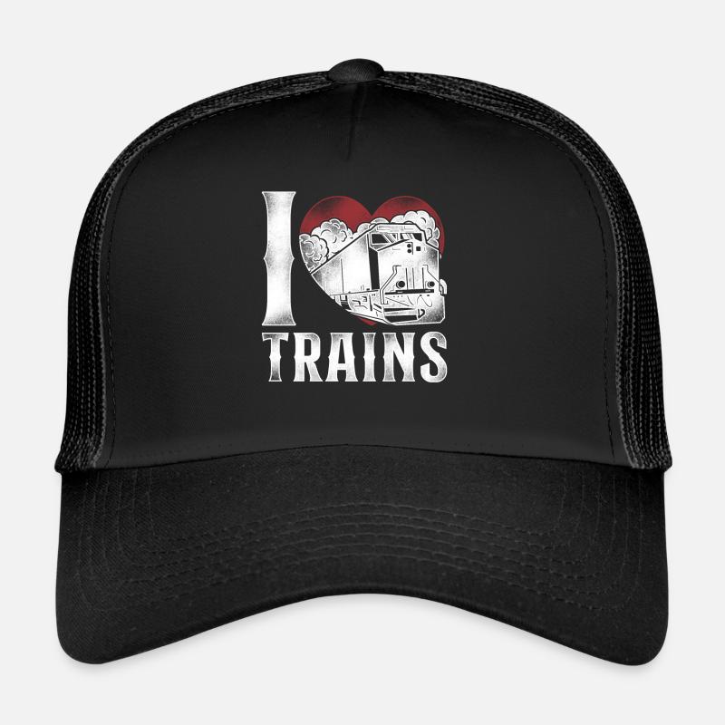 Freight Diesel Train Driver Trucker Cap
