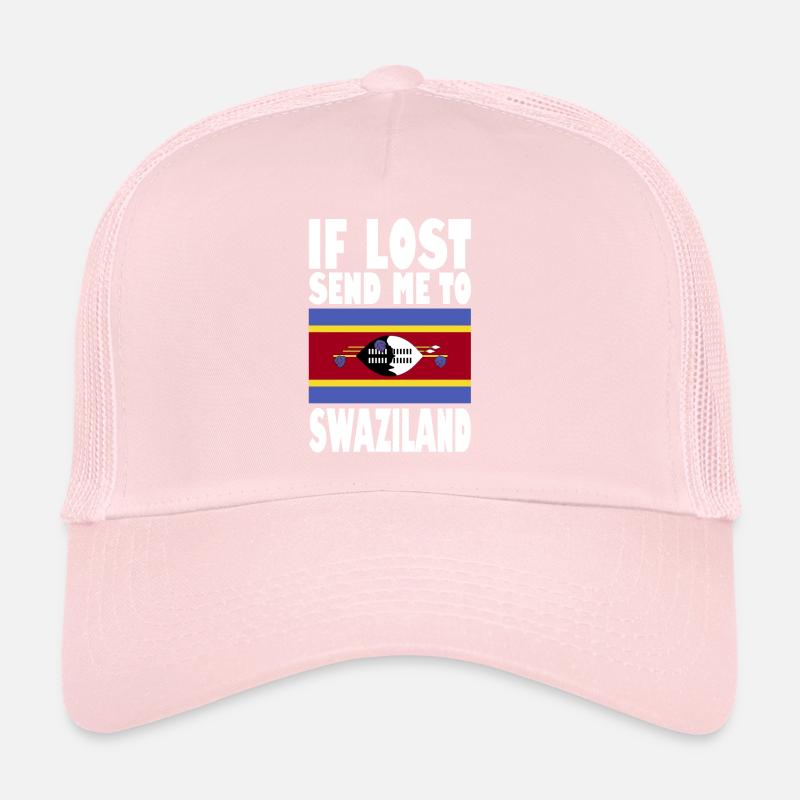 Drapeau du Swaziland Casquette trucker 