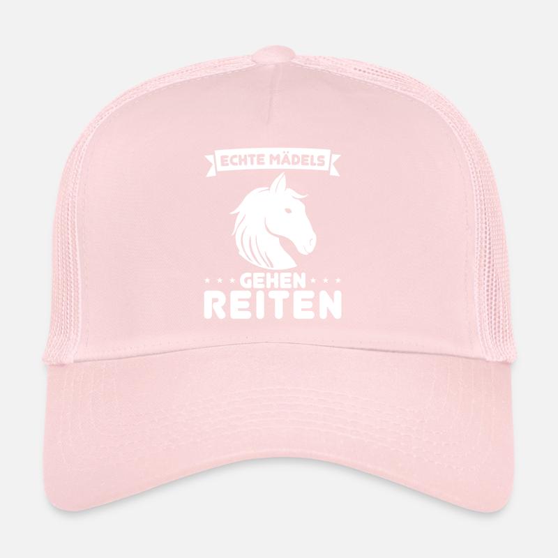 Reiten Mädchen Reiterin Geschenk Trucker Cap
