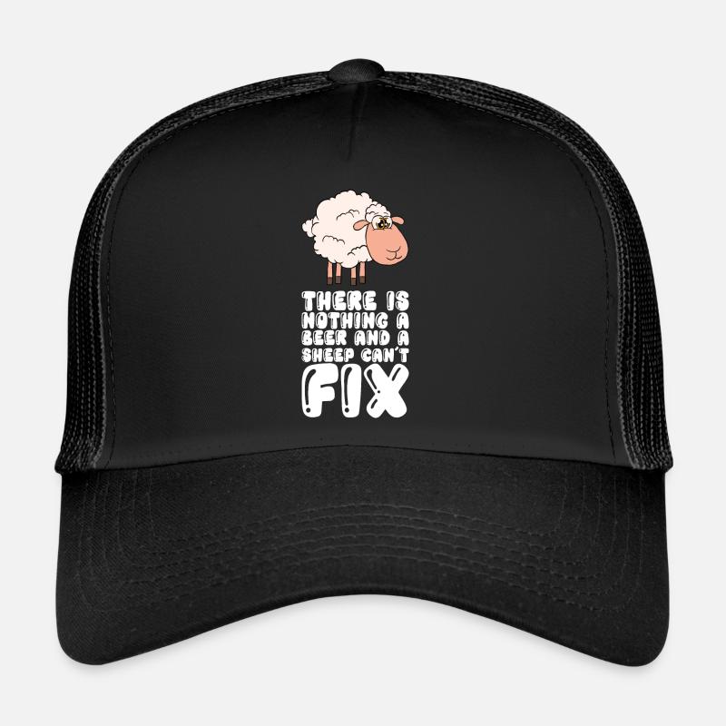 What a beer and a sheep could not do Trucker Cap
