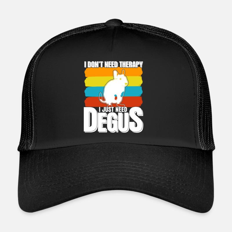 Degu Thérapie Degus Casquette trucker 