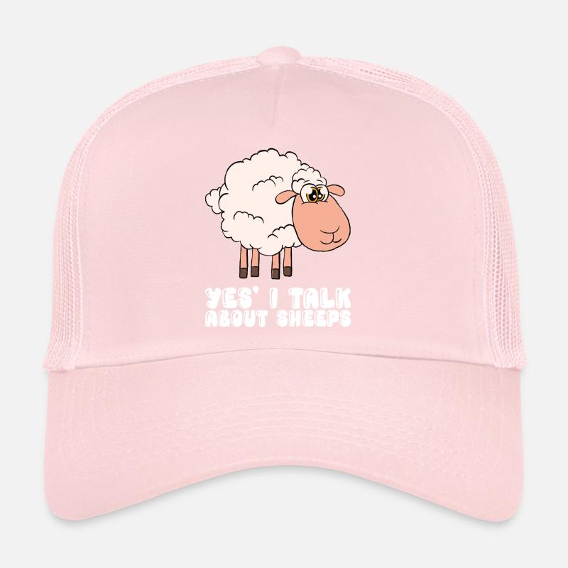 Yes, I Am Talking About Sheep Trucker Cap
