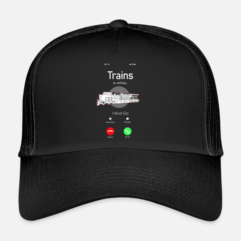 Freight Diesel Train Driver Trucker Cap