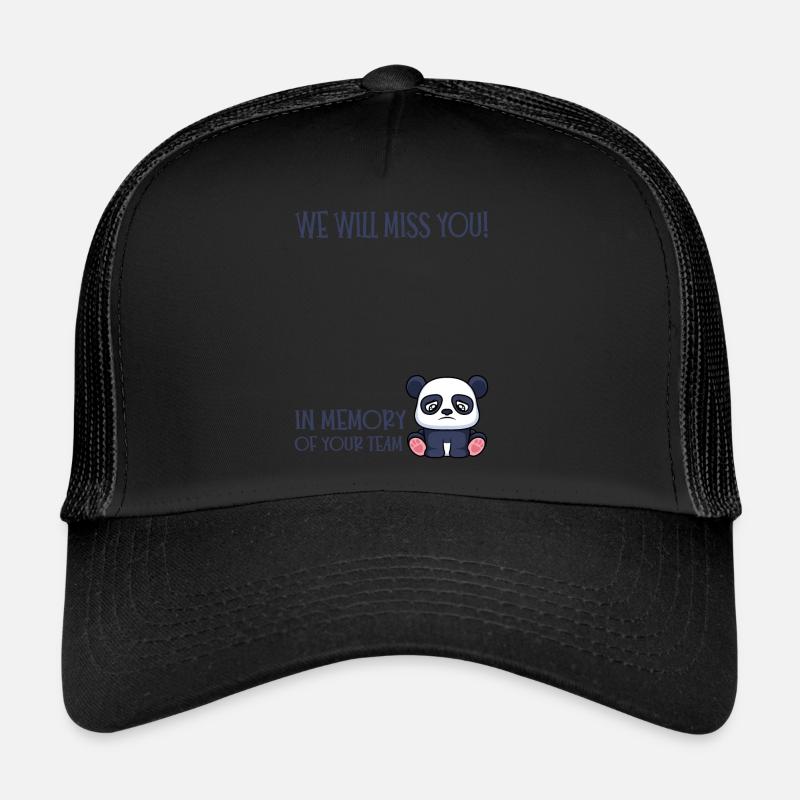 Changement d’emploi collègue coéquipier nouvel emploi Casquette trucker 