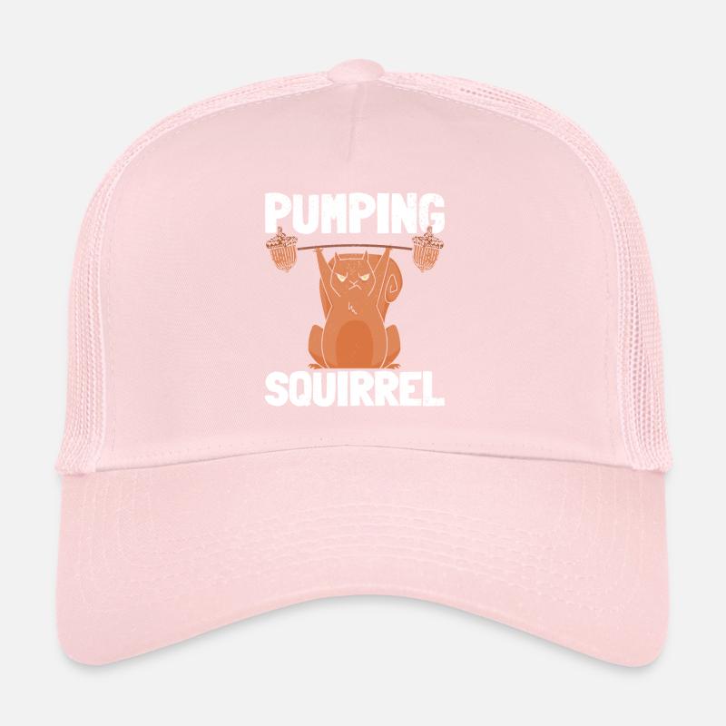 Musculation Écureuil Lifting Écureuil Casquette trucker 
