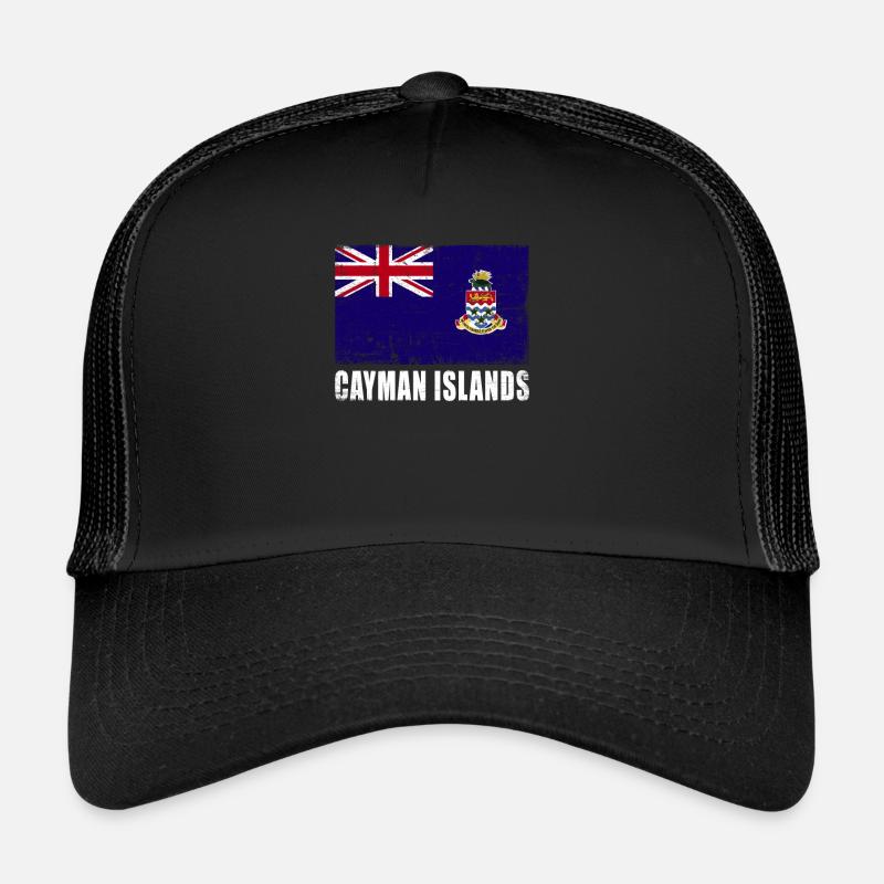 Drapeau des îles Caïmans Casquette trucker 