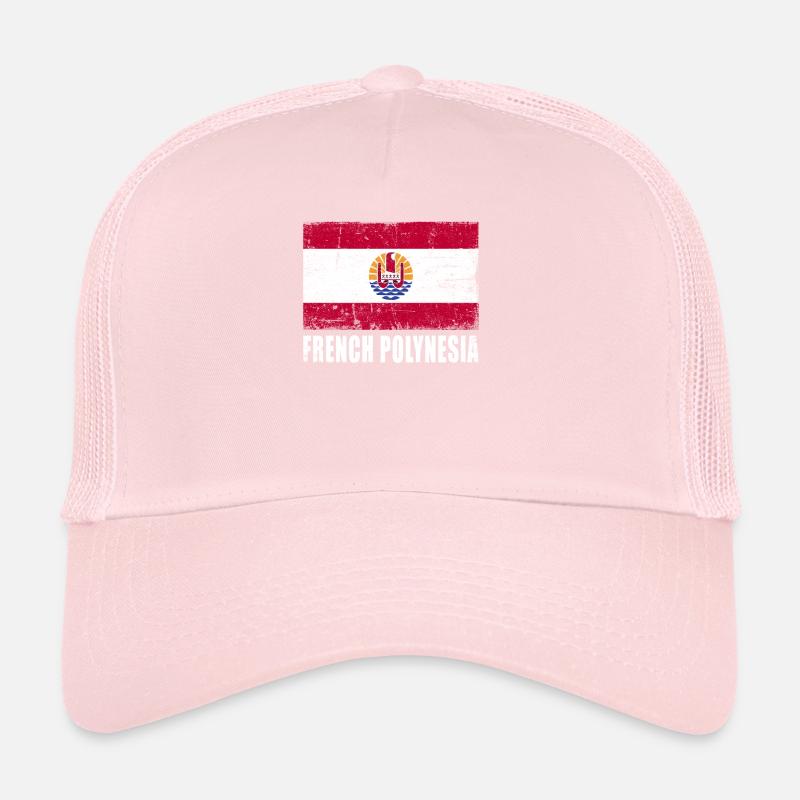 drapeau de la Polynésie Français Casquette trucker 