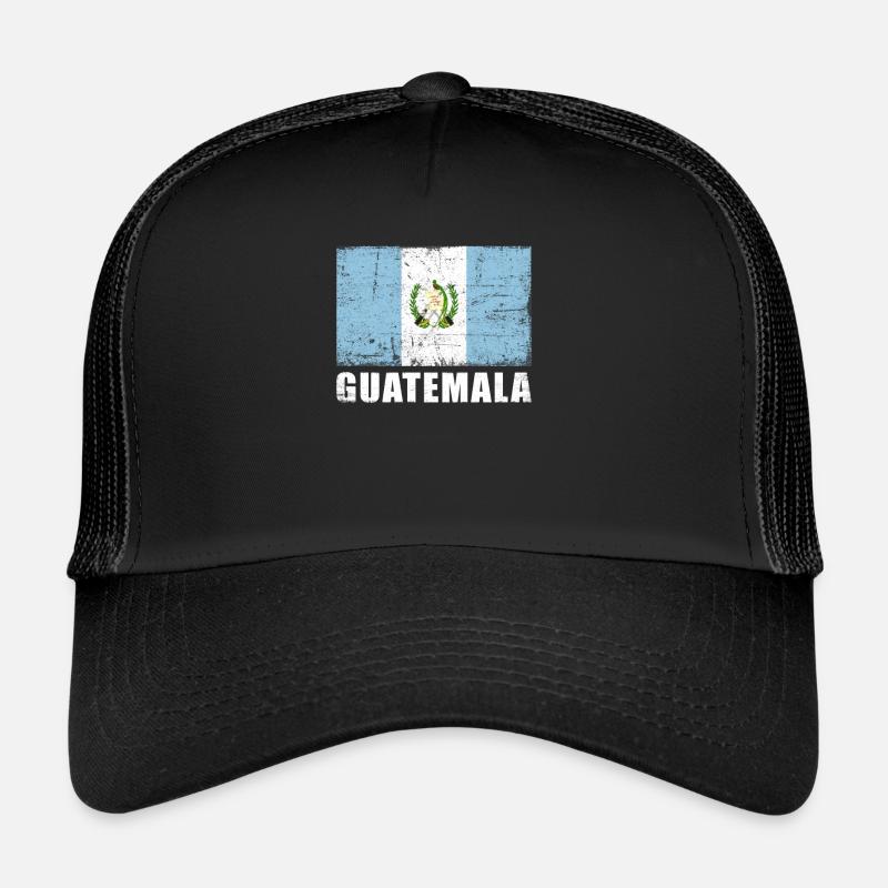 Guatemala Flag Grunge Guatemala Flag Casquette trucker 