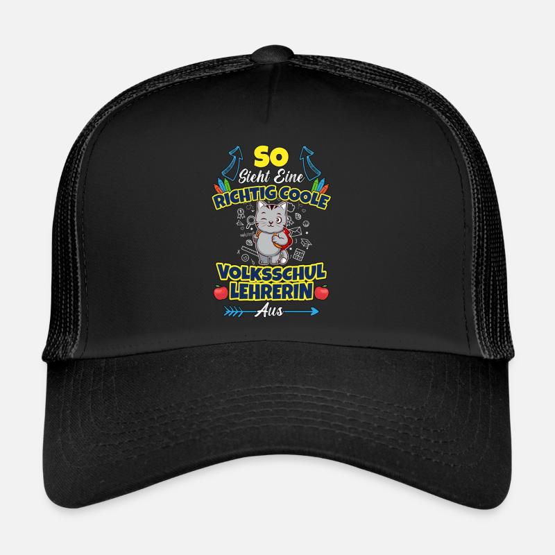Volksschullehrerin Volksschule Lehrkraft Lehrerin Trucker Cap