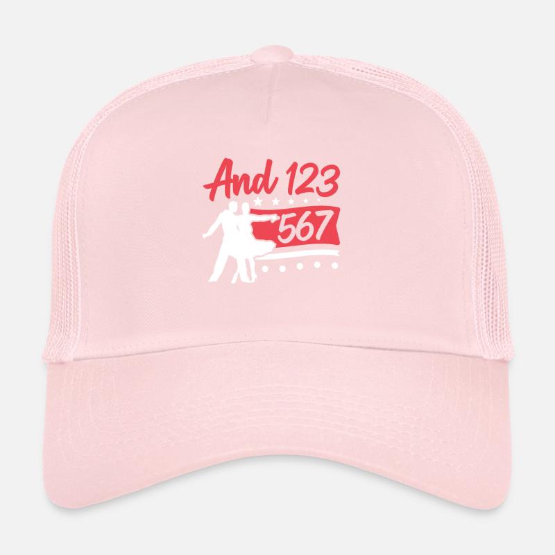 Danseur de salsa Danse latine et 123 567 Salsa Casquette trucker 