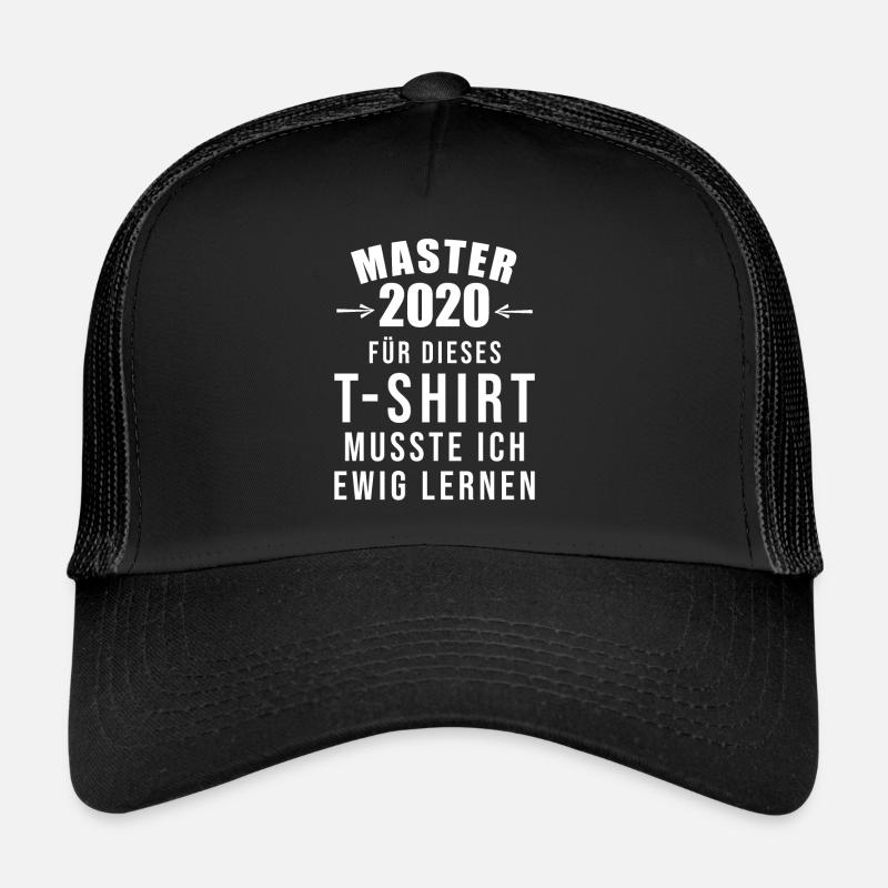 Master 2020 Abschluss bestanden Studium Trucker Cap