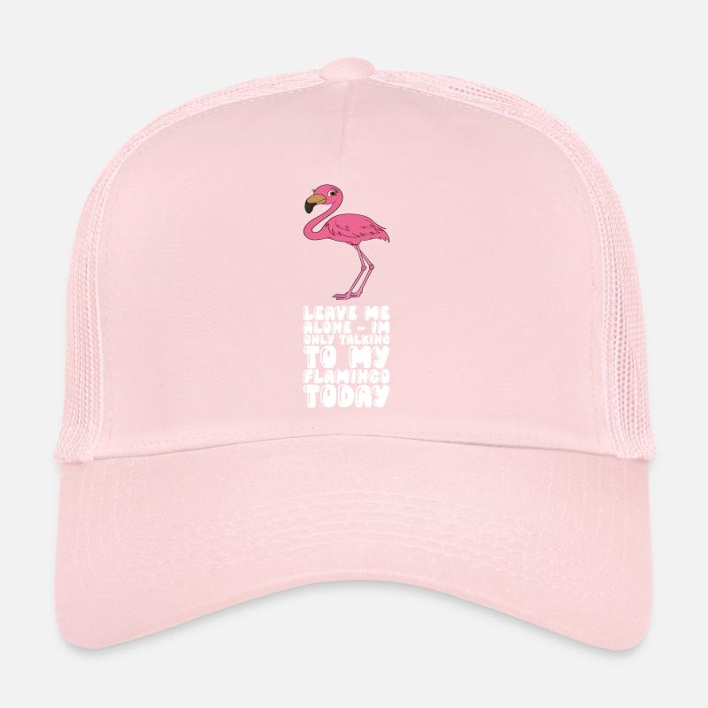 Funny flamingo graphics Trucker Cap