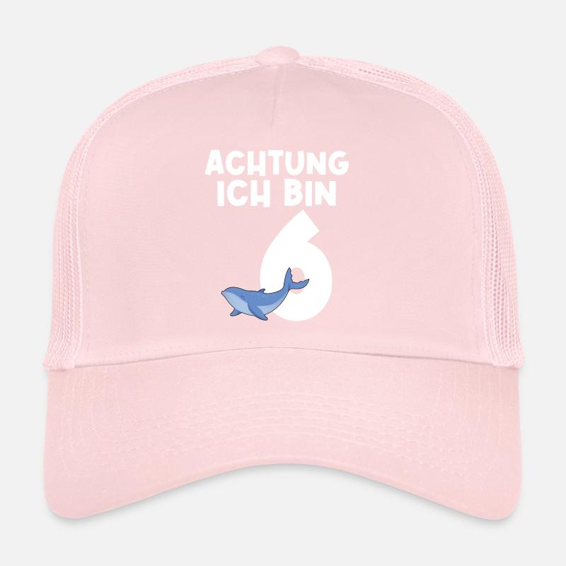 6.Geburtstag Wal Geburtstagsfeier Geschenk Trucker Cap