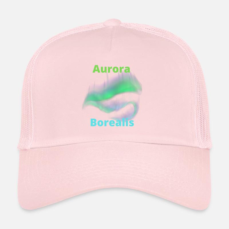 Aurore boréale Casquette trucker 