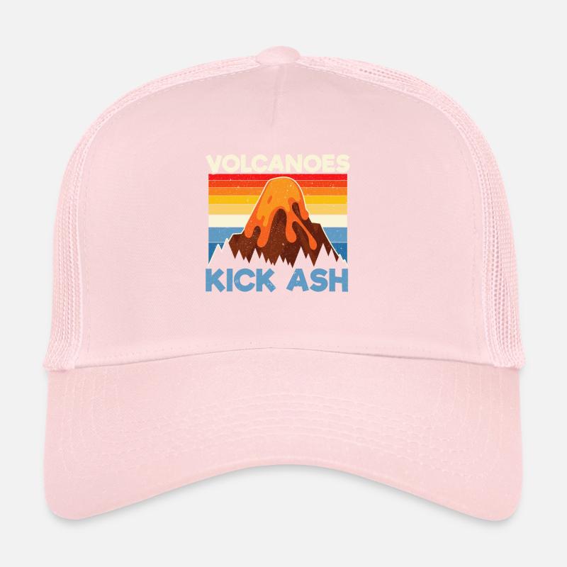 Vulkane Kick Ash Earth Science Geologie Vulkan Trucker Cap