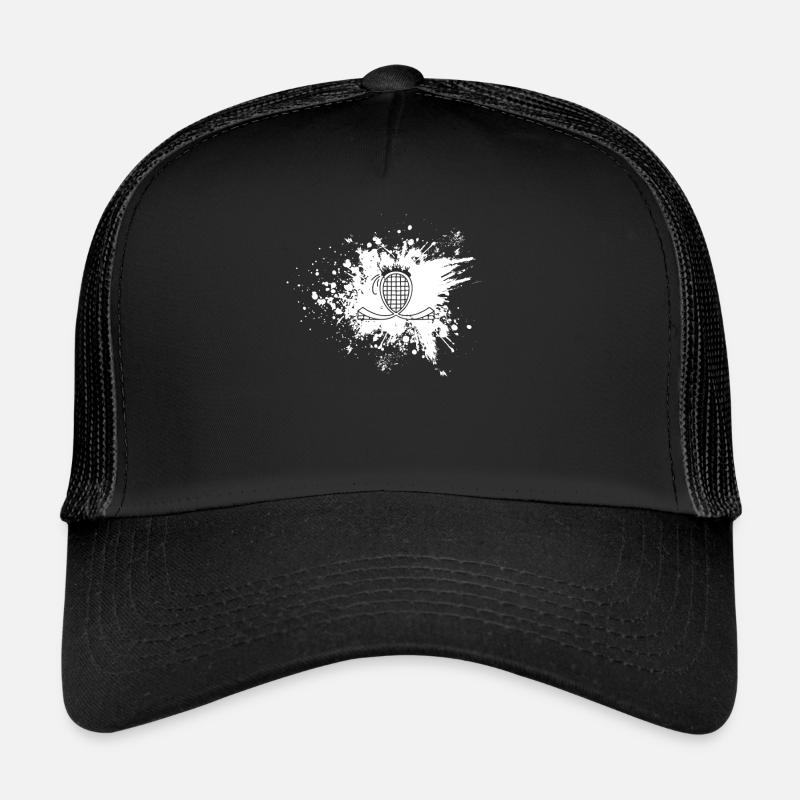 Achterbahn Geschenk - Trucker Cap - Schwarz/Schwarz