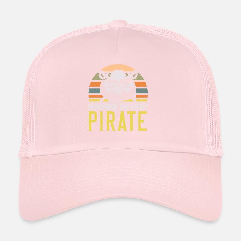 Reddition Le Butin Pirate Caraïbes Buccaneer Casquette trucker 